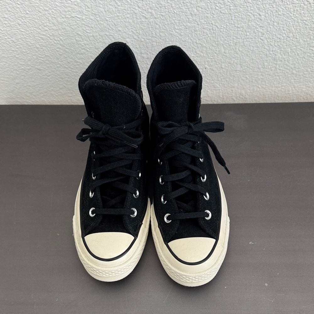 Converse Black and White High-Top Sneakers